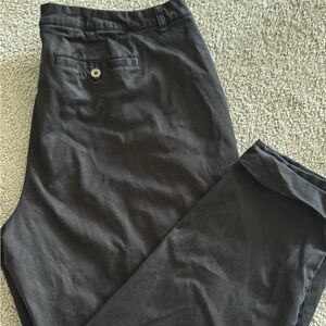 Lane Bryant women’s plus black Chinos